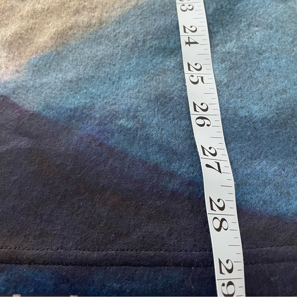 NWT Lily London Vibrant Abstract Watercolor Knit Sweater Tunic style Size S - Picture 7 of 10